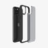 ACS06567 - iPhone 15 Pro Max Case Ultra Hybrid in frost clear showing the back